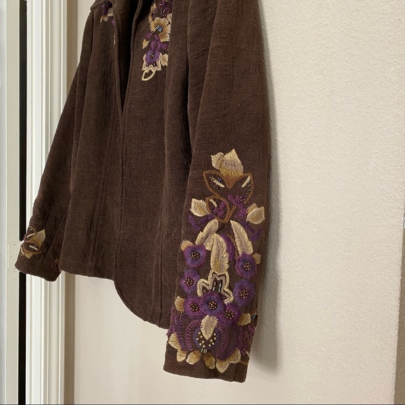 Coldwater Creek Embroidered Jacket - Picture 10 of 12